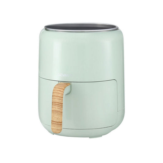 Devanti 5L Air Fryer Touch Control 1700W Green - Devanti