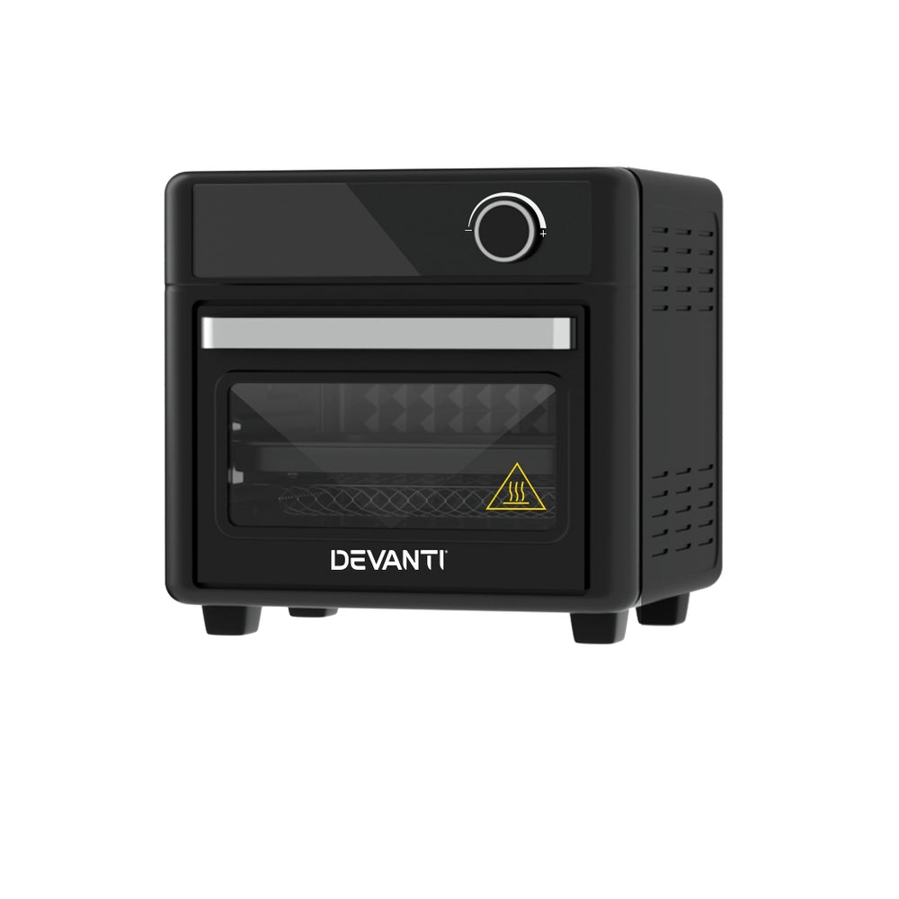 Devanti Air Fryer 15L LCD Fryers Oven - Devanti