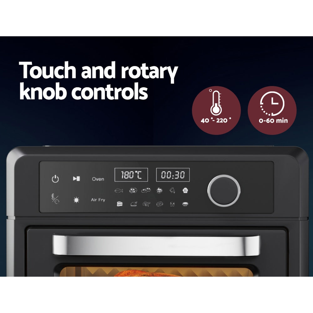 Devanti Air Fryer 20L LCD Fryers Oven - Devanti