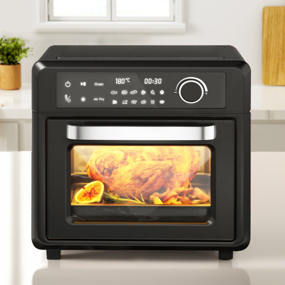 Devanti Air Fryer 20L LCD Fryers Oven - Devanti