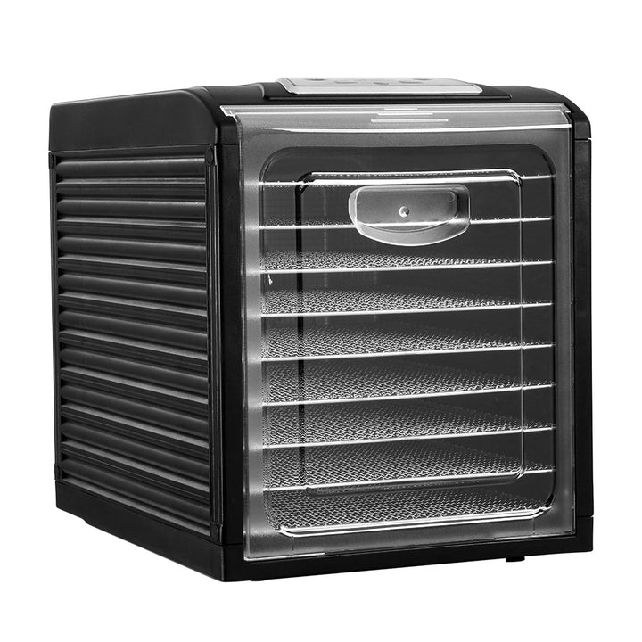 Devanti 9 Tray Food Dehydrators Commercial Beef Jerky Maker Fruit Dryer - Black