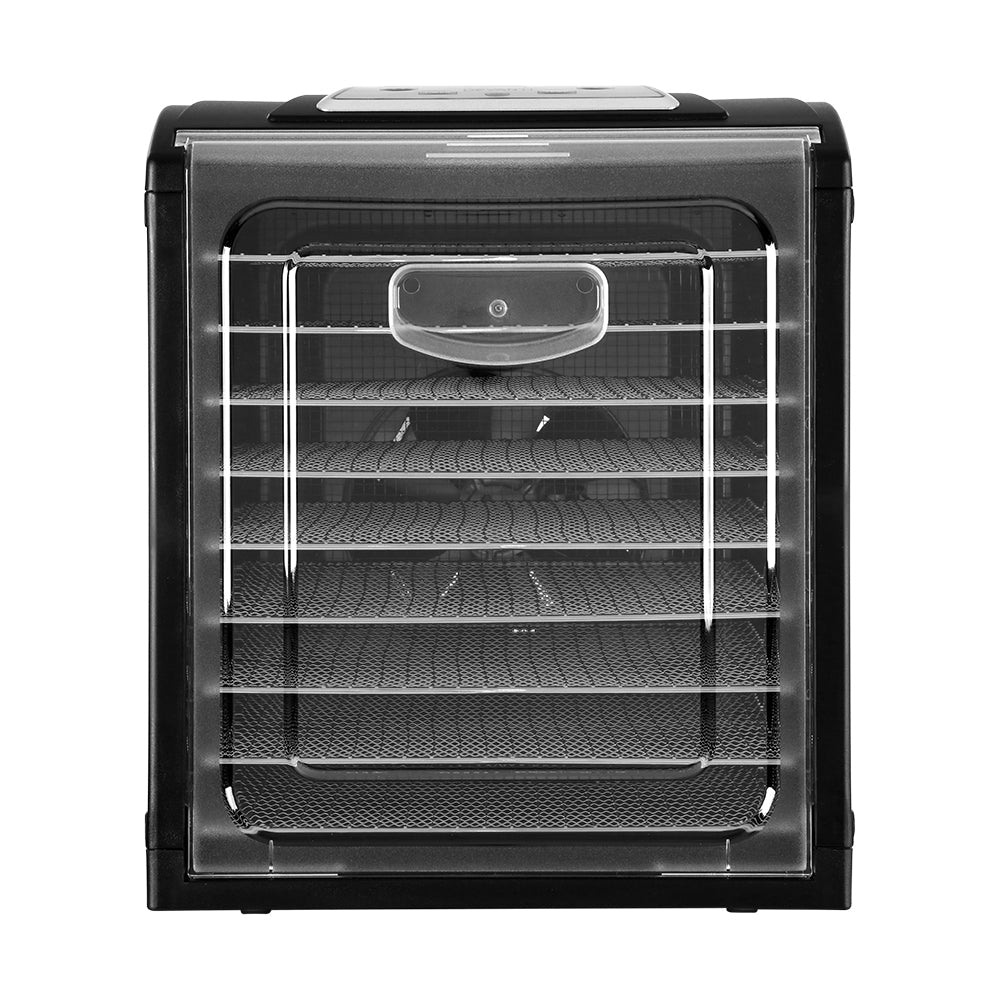 Devanti 9 Tray Food Dehydrators Commercial Beef Jerky Maker Fruit Dryer - Black