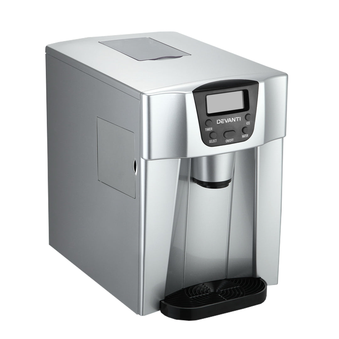 Devanti 12kg Ice Maker Machine with Water Dispenser - Devanti