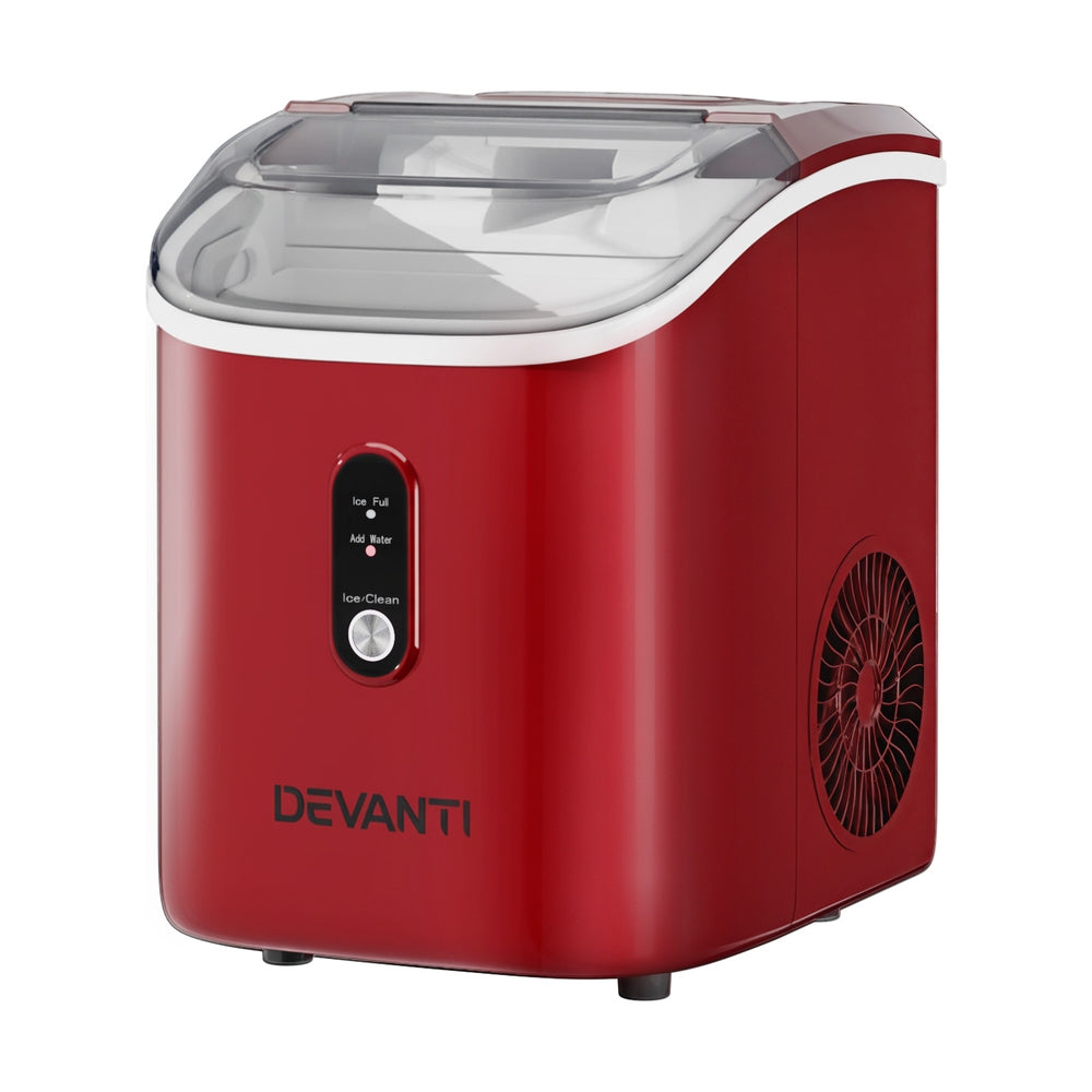 Devanti Ice Maker Machine 15kg Nugget Chewable Ice Cube - Devanti