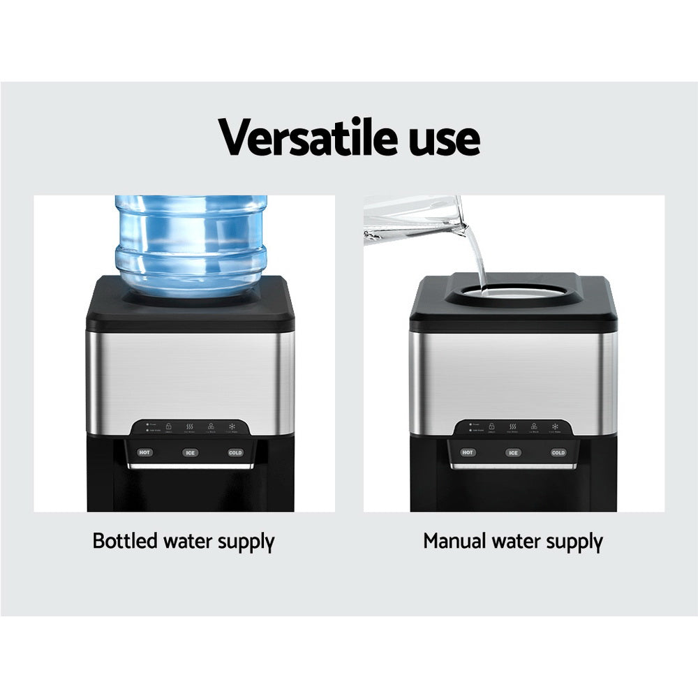 Devanti 20kg Ice Maker Machine with Water Dipenser - Devanti