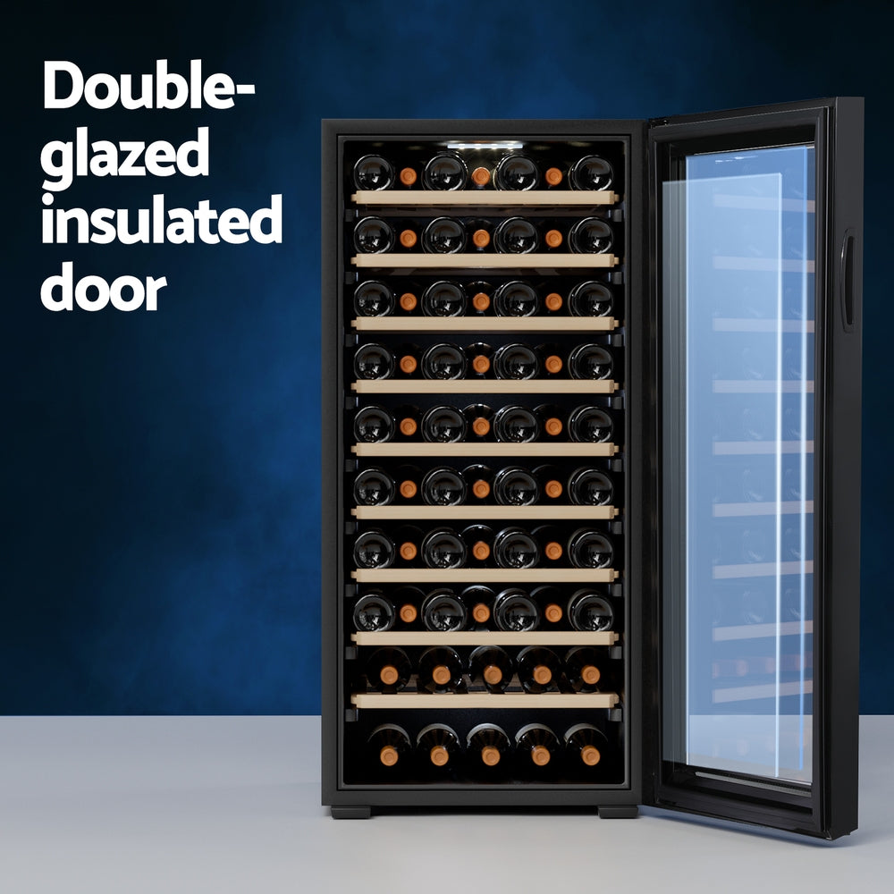 Devanti Wine Cooler Fridge 66 Bottles - Devanti